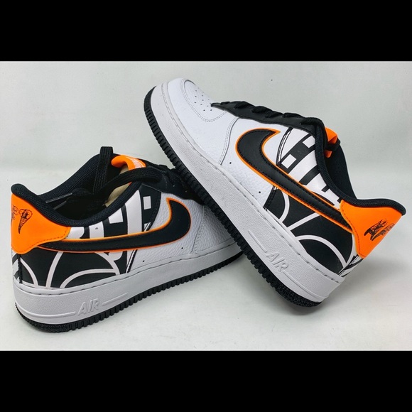 New Nike Air Force 1 LV8 GS 820438109 White/Black - Picture 7 of 9